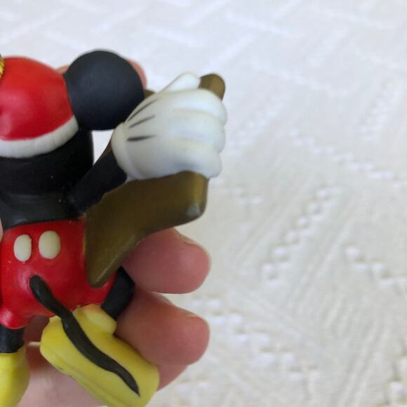 Enesco Disney Mickey Mouse 'Mickey on Star' 1996 Christmas Ornament Collectible - Picture 7 of 8